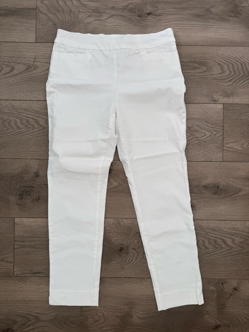 Chico’s White Straight Leg Pants